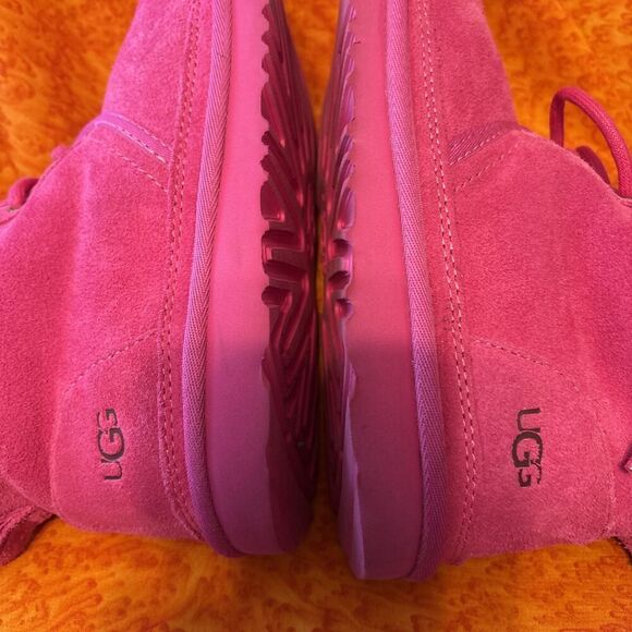 UGG Women's Pink Ankle Boots - Picture 5 of 9